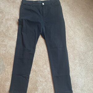 Black Straight Leg Pants